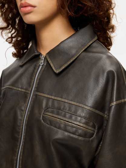 Aelfric Eden Vintage Leather Jacket-Limited Sale