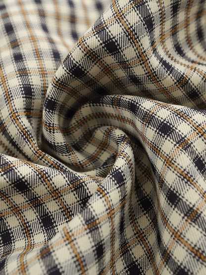Aelfric Eden Plaid Embroidery Shirt-Limited Sale