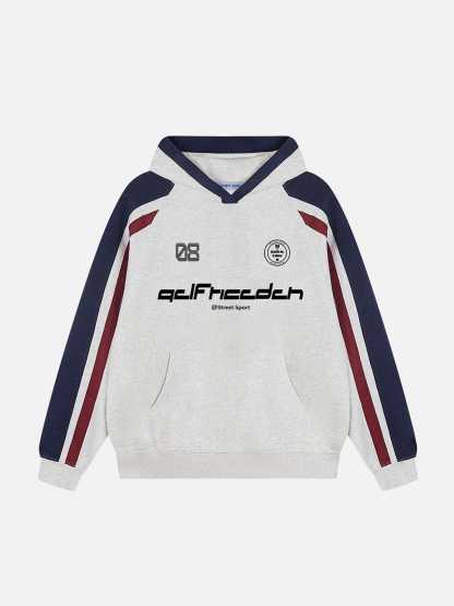 Aelfric Eden Racing Stripe Hoodie-Limited Sale