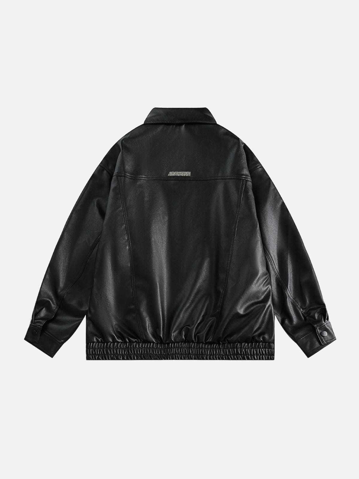 Aelfric Eden Essential Faux Leather Jacket-Limited Sale