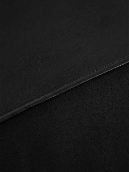 Faux Leather Square Scarf-Limited Sale