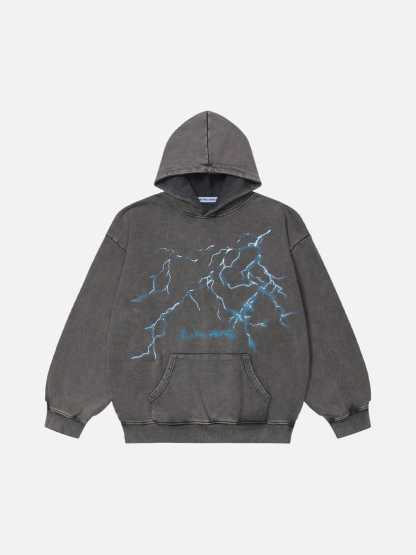 Aelfric Eden Lightning Graphic Hoodie-Limited Sale