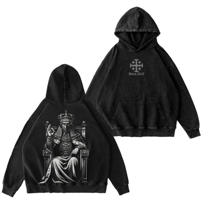 Baldwin IV Leper King Washed T-shirt/Crewneck/Hoodie-Limited Sale