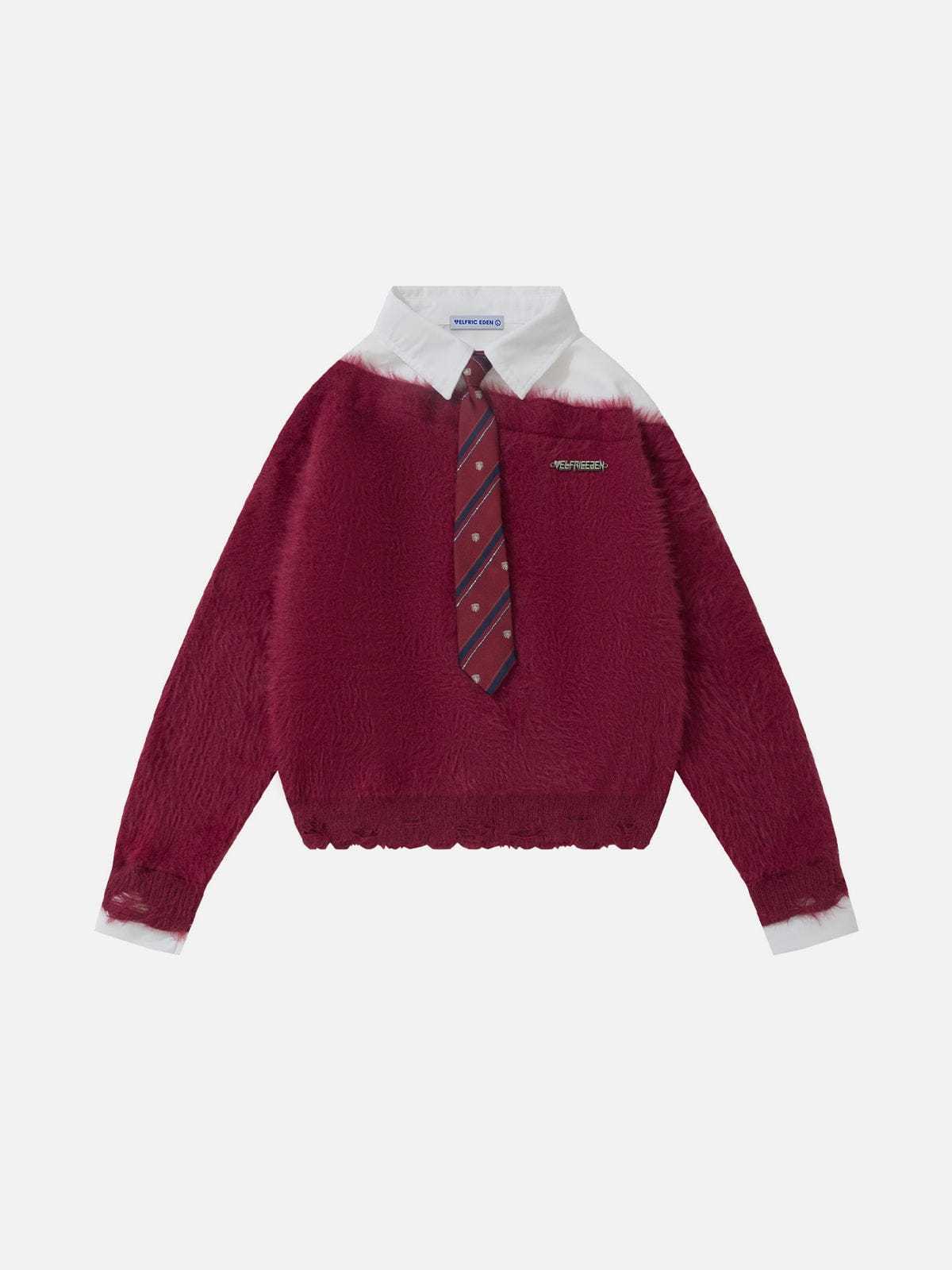 Aelfric Eden Tie Two Layer Sweater-Limited Sale