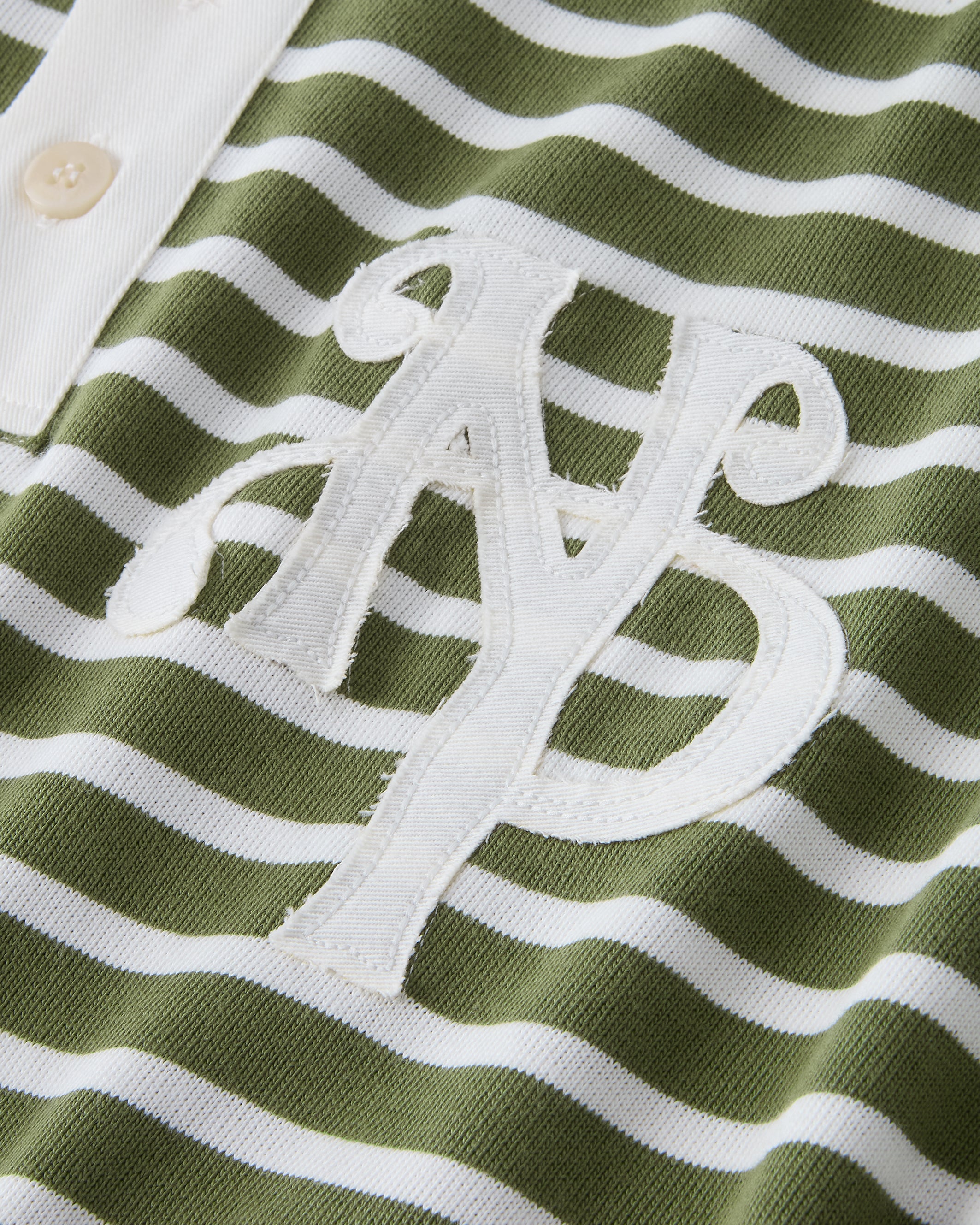 Rayas Polo Green