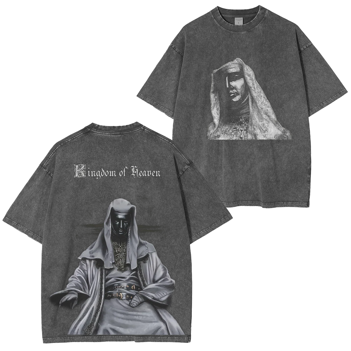 King Baldwin IV Unisex Washed T-shirt/Crewneck/Hoodie-Limited Sale