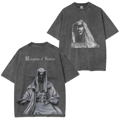 King Baldwin IV Unisex Washed T-shirt/Crewneck/Hoodie-Limited Sale