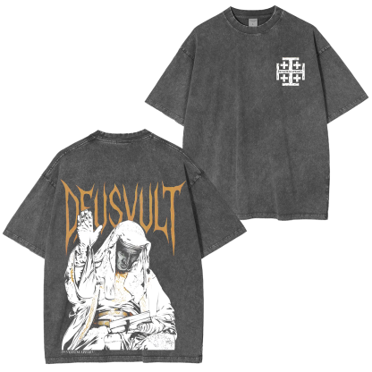 King Baldwin IV Jerusalem Unisex Washed T-shirt/Crewneck/Hoodie-Limited Sale