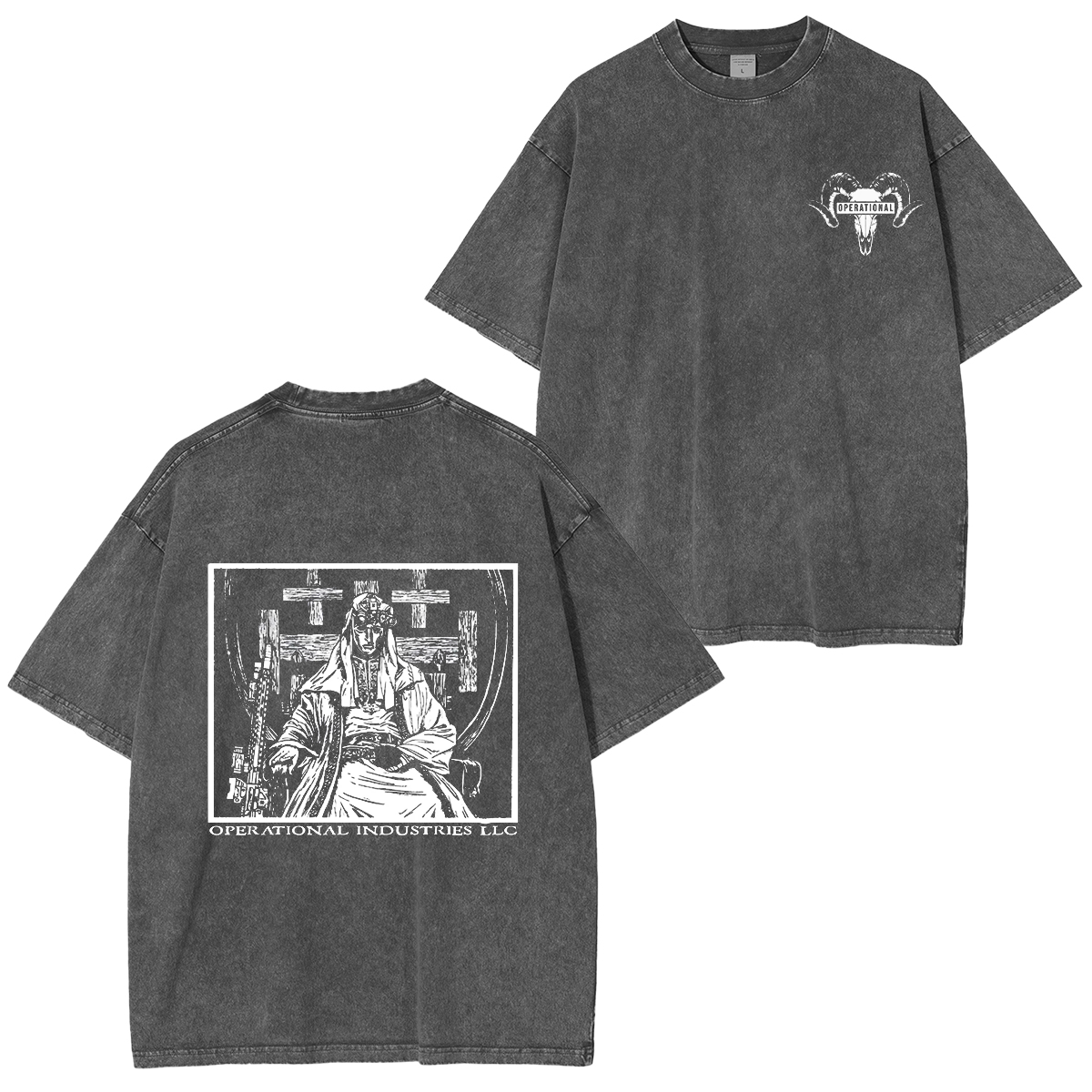 Baldwin IV Jerusalem Unisex Washed T-shirt/Crewneck/Hoodie-Limited Sale