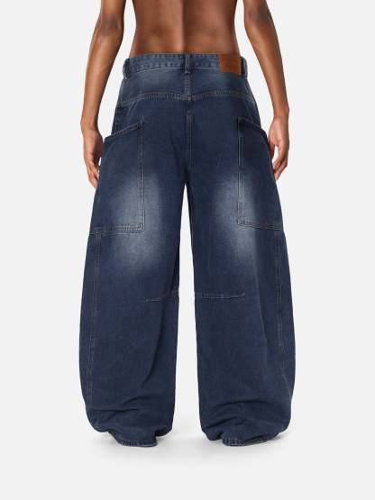 Aelfric Eden  Baggy Barrel Big Pocket Jeans-Limited Sale
