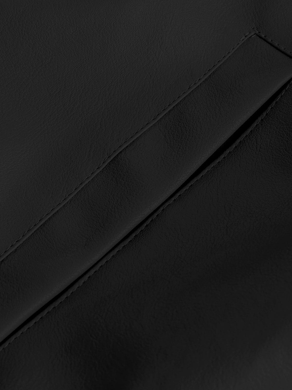 Aelfric Eden Essential Faux Leather Jacket-Limited Sale