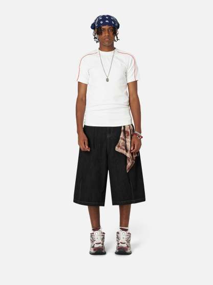 Aelfric Eden Detachable Kerchief Baggy Longline Jorts-Limited Sale