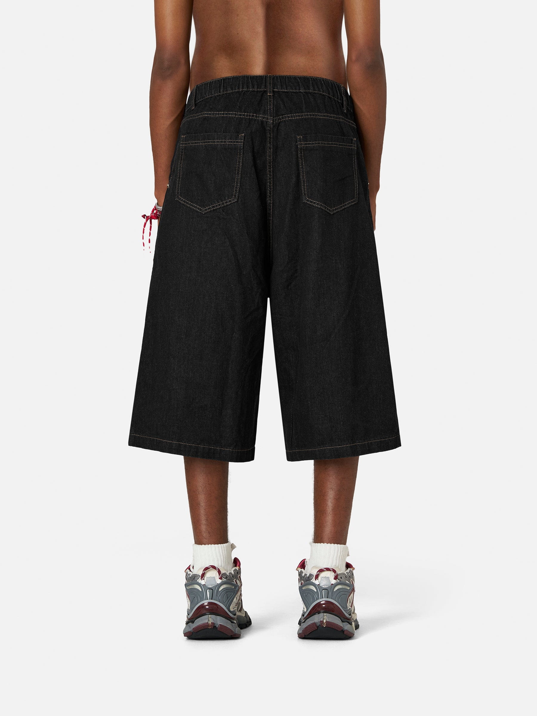 Aelfric Eden Detachable Kerchief Baggy Longline Jorts-Limited Sale