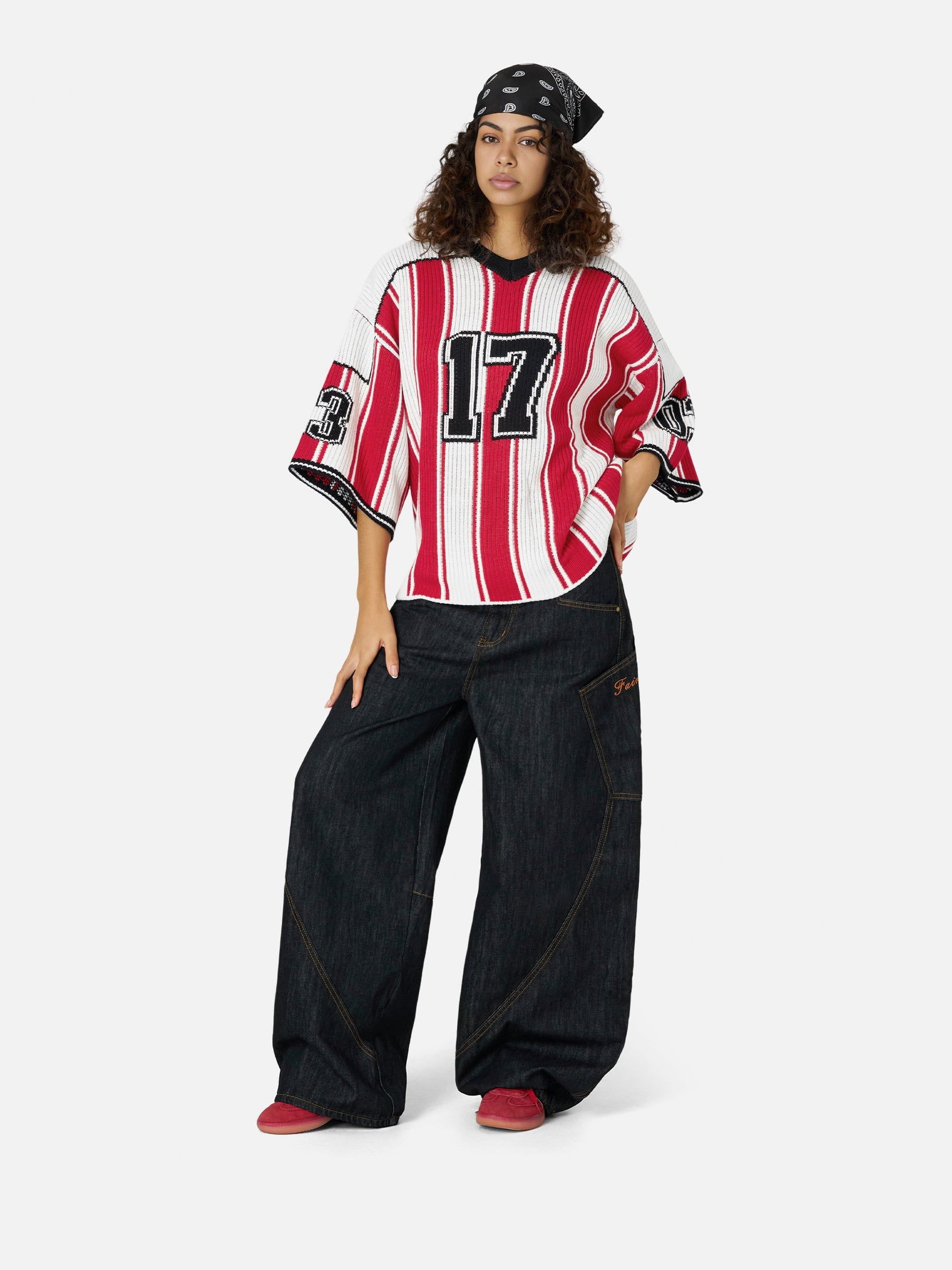 Aelfric Eden 17 Stripe Football Knit-Limited Sale