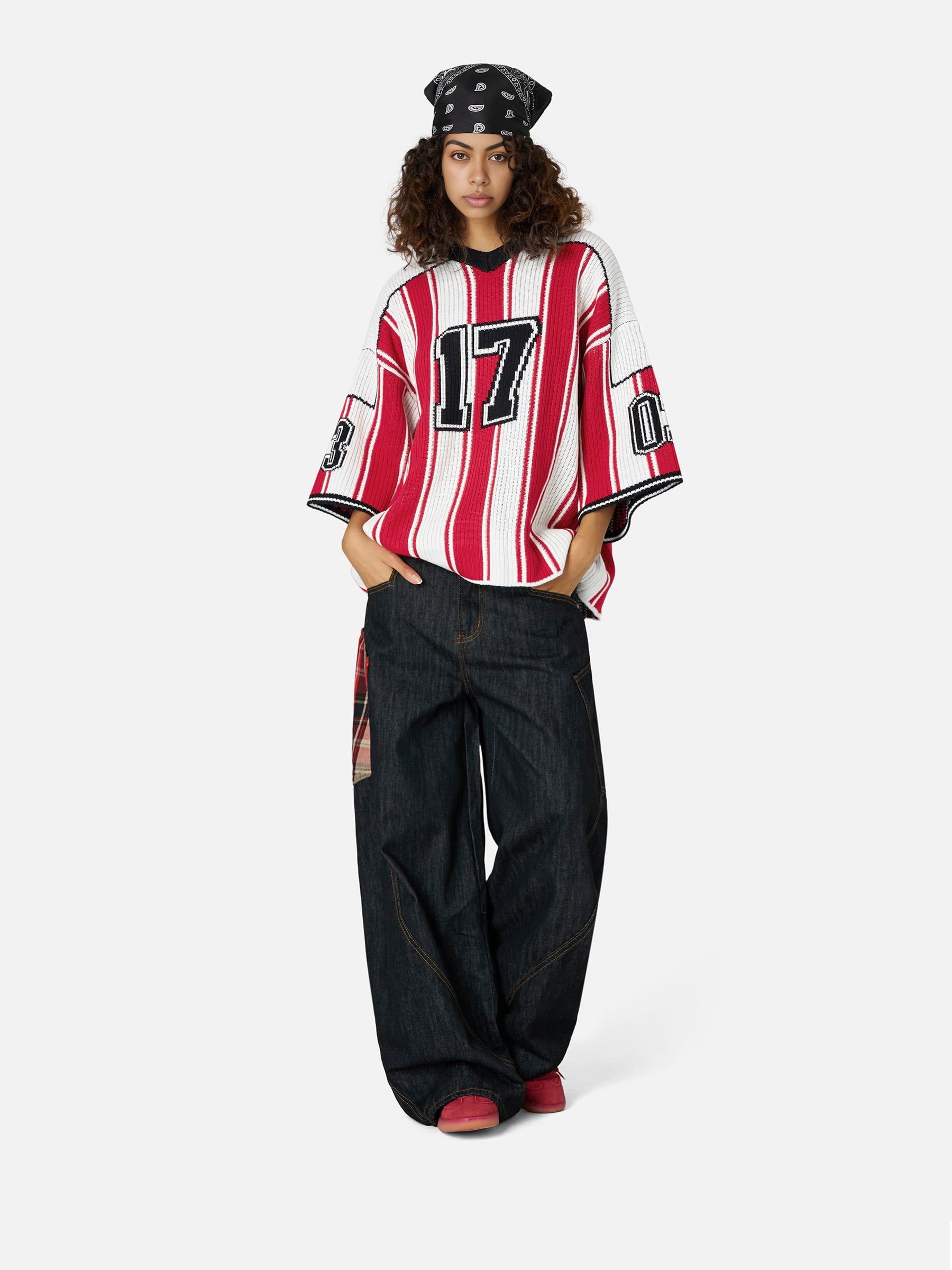 Aelfric Eden 17 Stripe Football Knit-Limited Sale