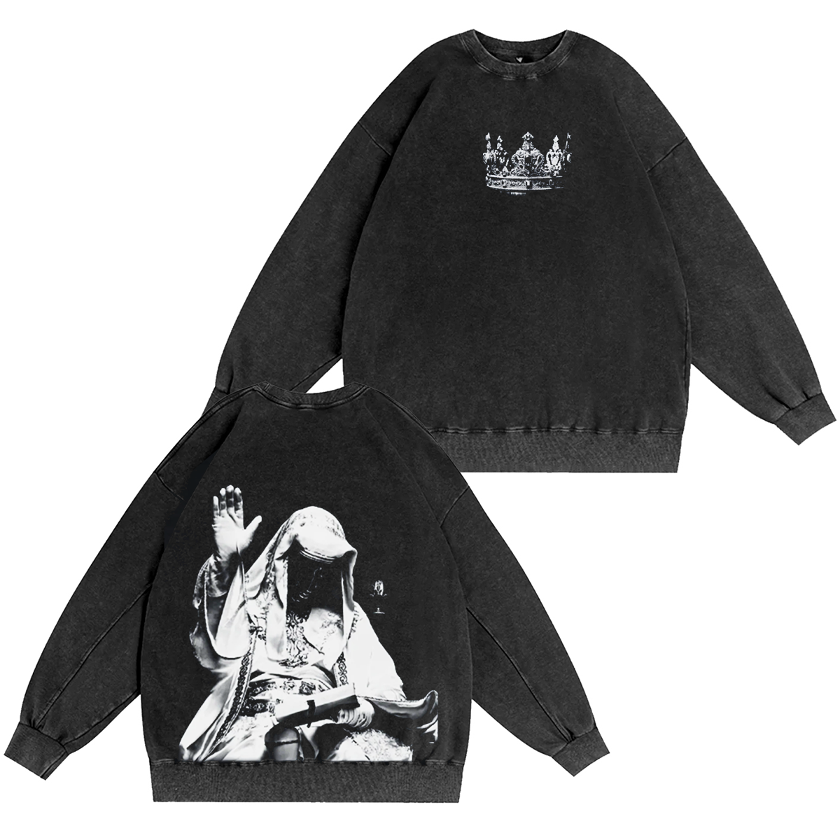King Baldwin IV Vintage Washed T-shirt/Crewneck/Hoodie-Limited Sale