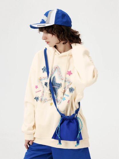 Aelfric Eden Oversized Star Hoodie-Limited Sale