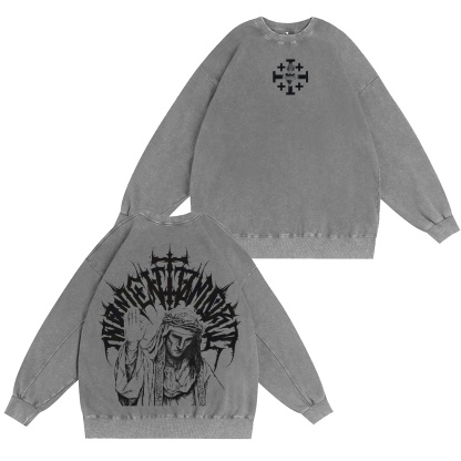 King Baldwin IV Vintage Washed T-shirt/Crewneck/Hoodie-Limited Sale