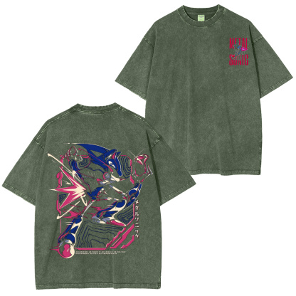 Metal Sonic Sonic the Hedgehog Washed T-shirt/Crewneck/Hoodie-Limited Sale