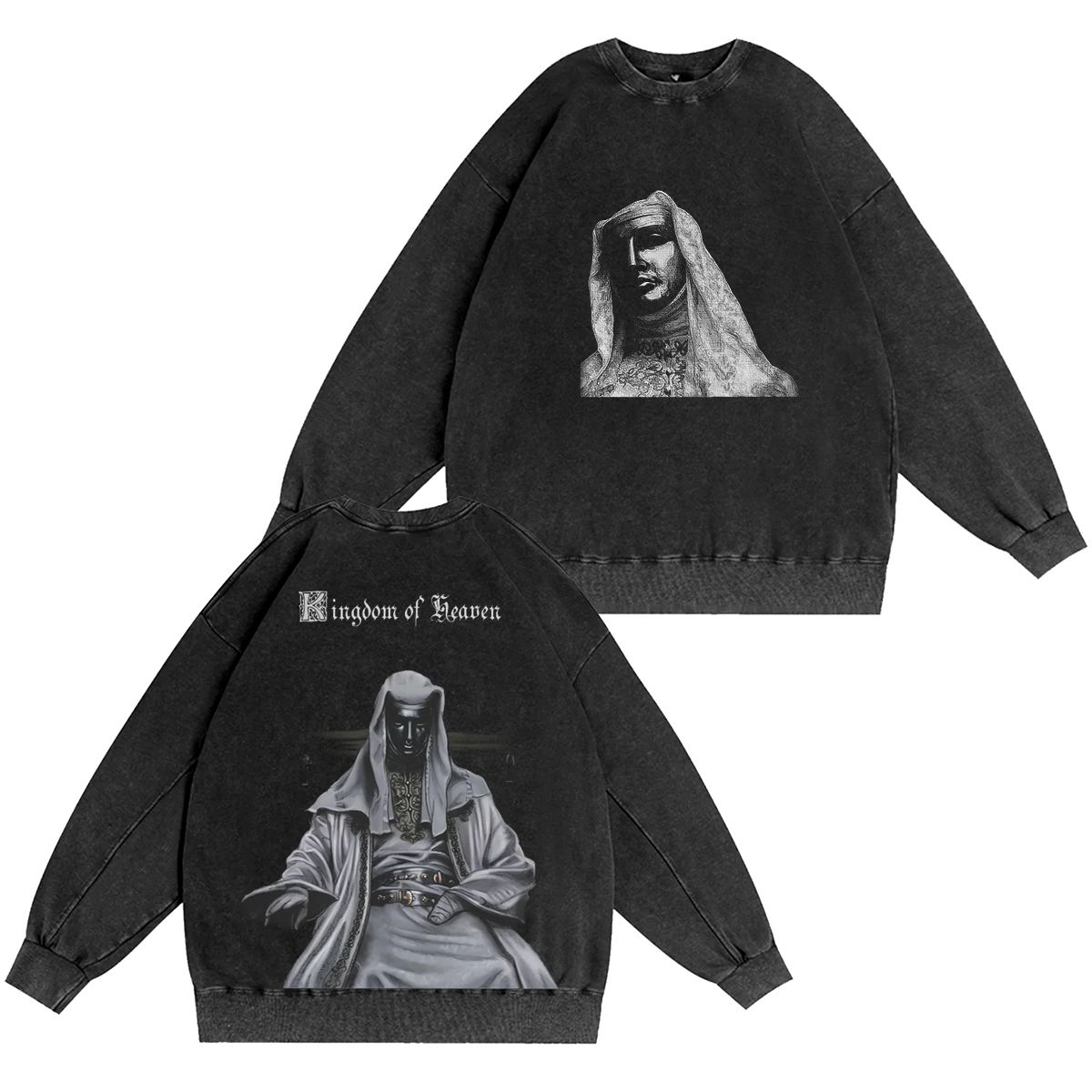 King Baldwin IV Unisex Washed T-shirt/Crewneck/Hoodie-Limited Sale