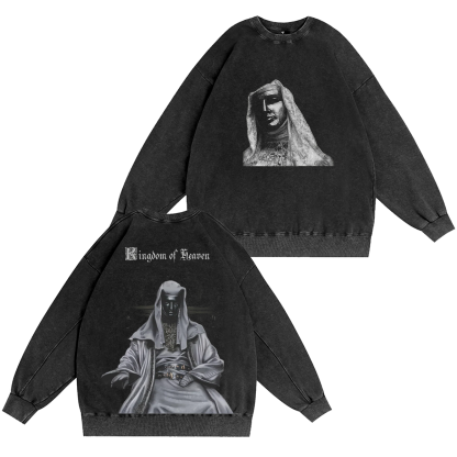 King Baldwin IV Unisex Washed T-shirt/Crewneck/Hoodie-Limited Sale
