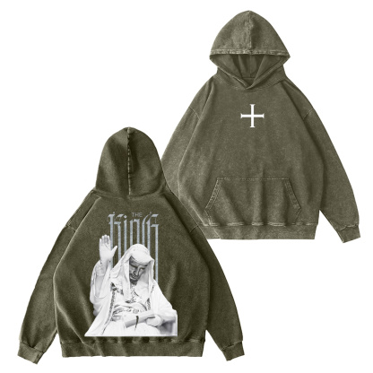 King Baldwin IV Vintage Washed T-shirt/Crewneck/Hoodie-Limited Sale