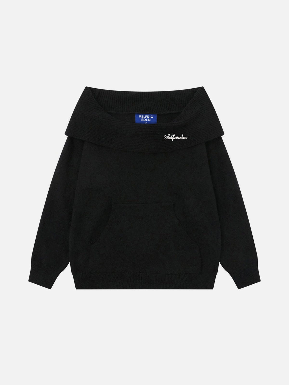 Aelfric Eden Off-The-Shoulder Hooded Sweater-Limited Sale