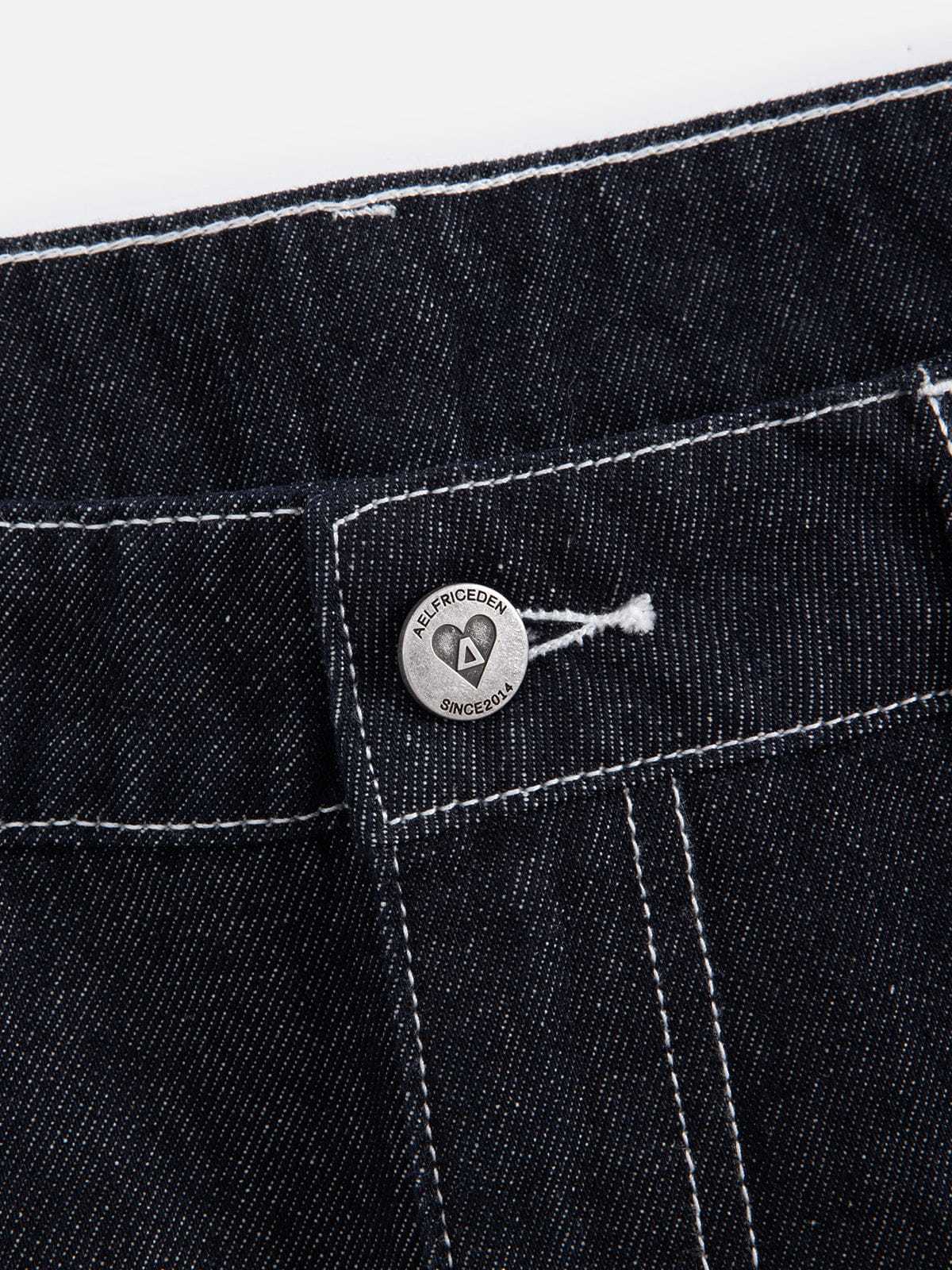 Aelfric Eden Baggy Barrel Pleated Jeans-Limited Sale