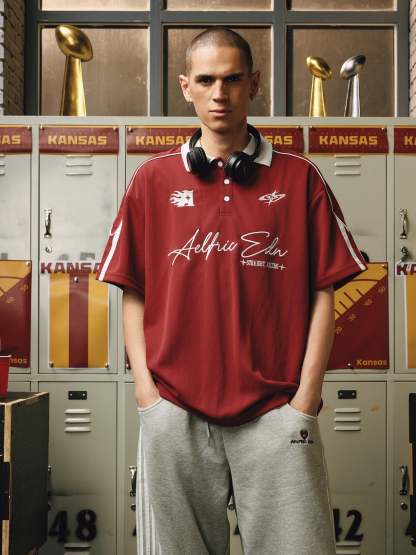 Aelfric Eden Sporty Polo Soccer Jersey-Limited Sale