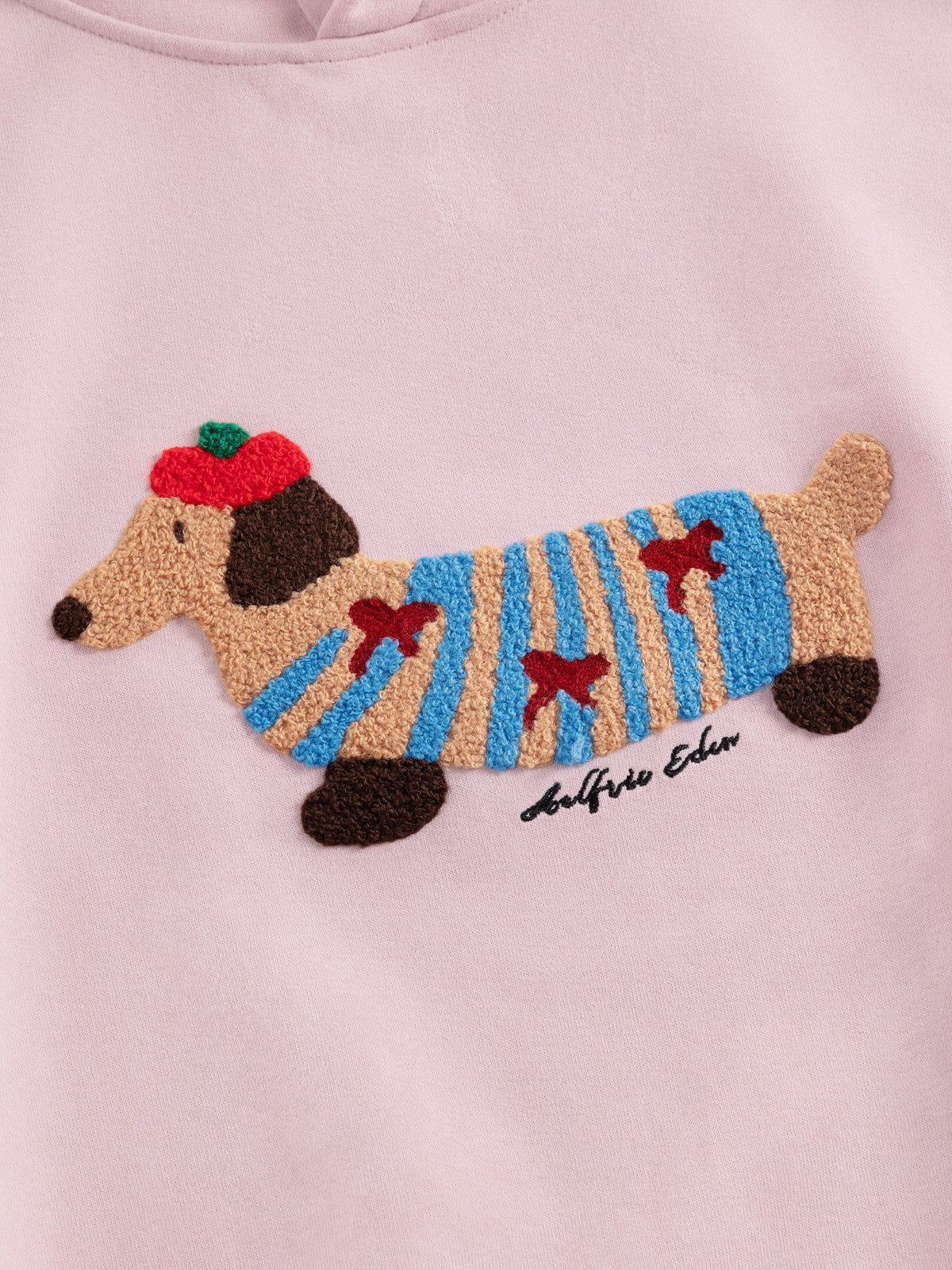 Aelfric Eden Cartoon Dachshund Hoodie-Limited Sale