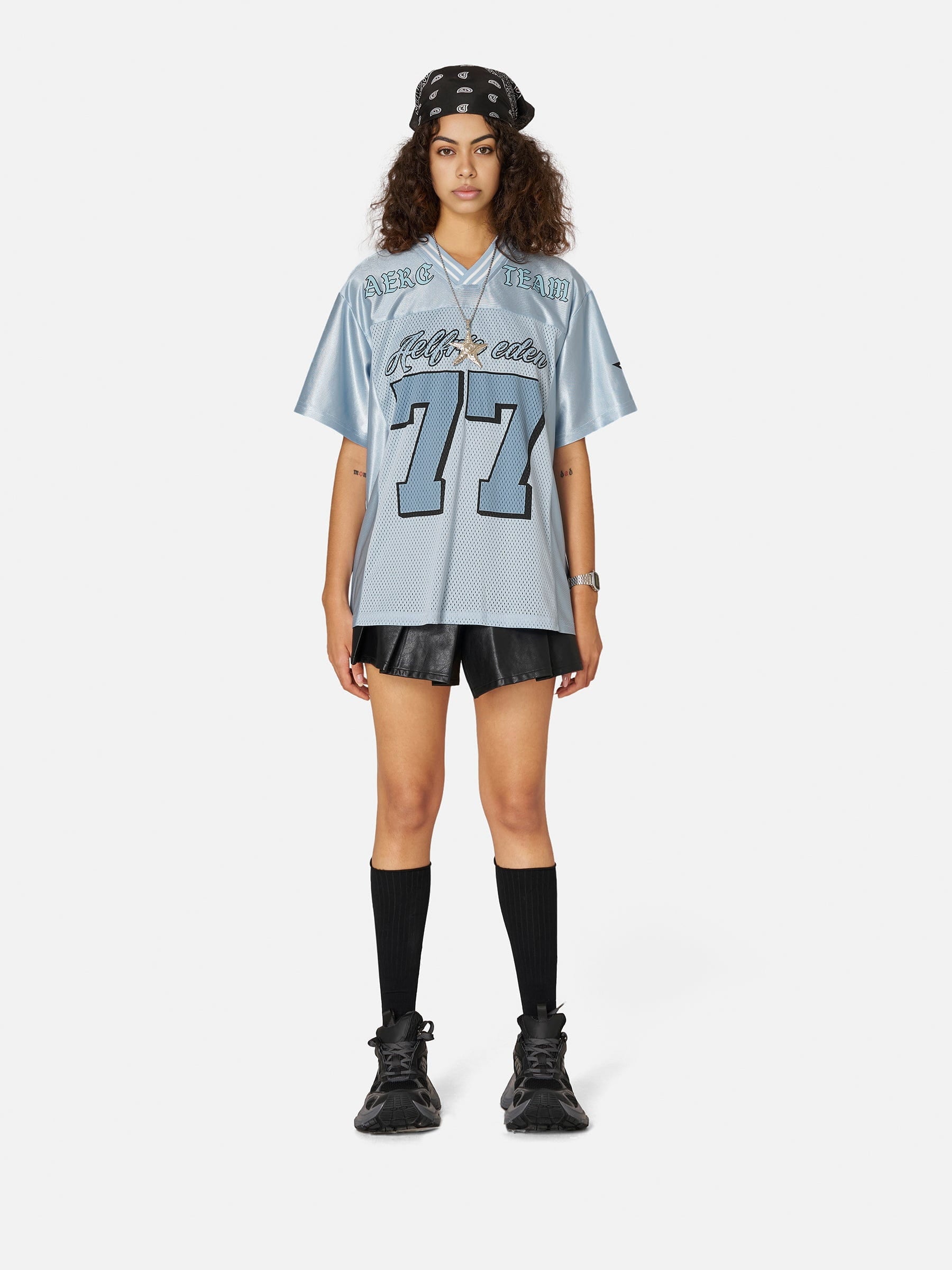 Aelfric Eden 77 Mesh Football Jersey-Limited Sale