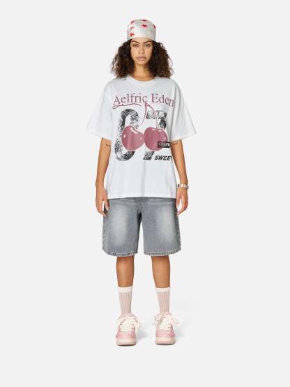 Aelfric Eden 07 Cherry  Graphic Tee-Limited Sale