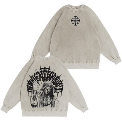 King Baldwin IV Vintage Washed T-shirt/Crewneck/Hoodie-Limited Sale
