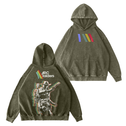 ARC Raiders Vintage Washed T-shirt/Crewneck/Hoodie-Limited Sale