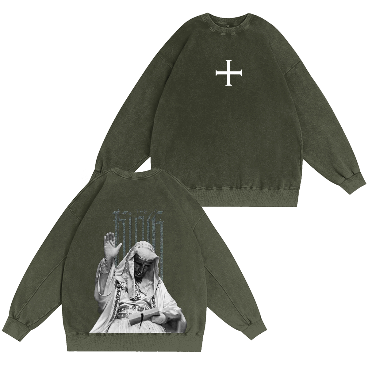 Baldwin IV Unisex Washed T-shirt/Crewneck/Hoodie-Limited Sale