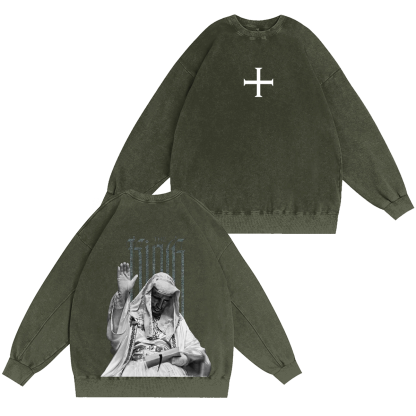 Baldwin IV Unisex Washed T-shirt/Crewneck/Hoodie-Limited Sale