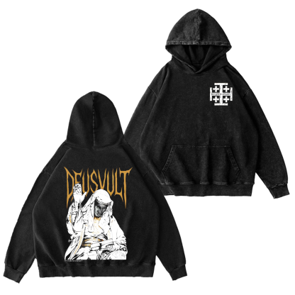 King Baldwin IV Jerusalem Unisex Washed T-shirt/Crewneck/Hoodie-Limited Sale
