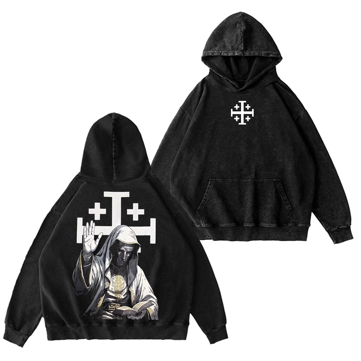 Baldwin IV Vintage Washed T-shirt/Crewneck/Hoodie-Limited Sale