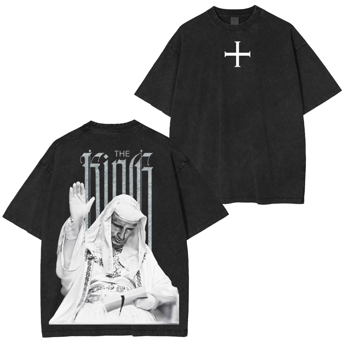 King Baldwin IV Vintage Washed T-shirt/Crewneck/Hoodie-Limited Sale