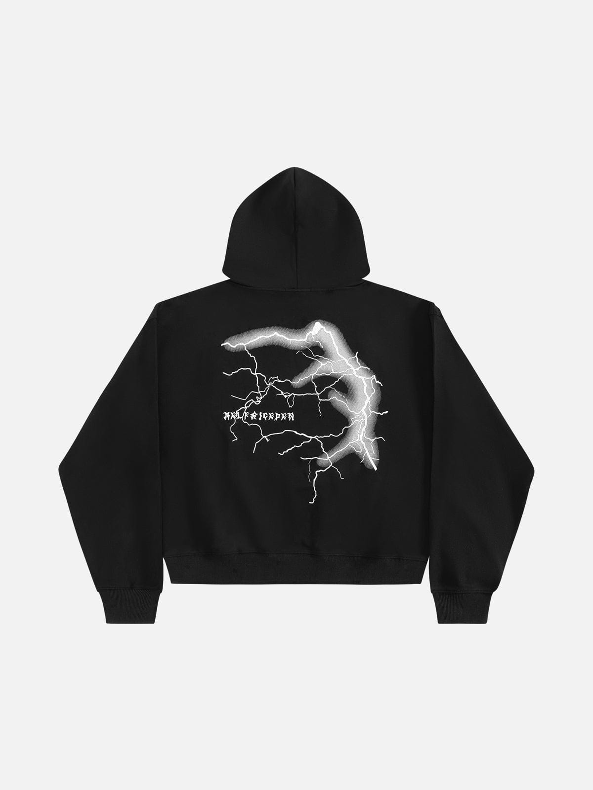 Aelfric Eden Oversized Lightning Graphic Hoodie-Limited Sale