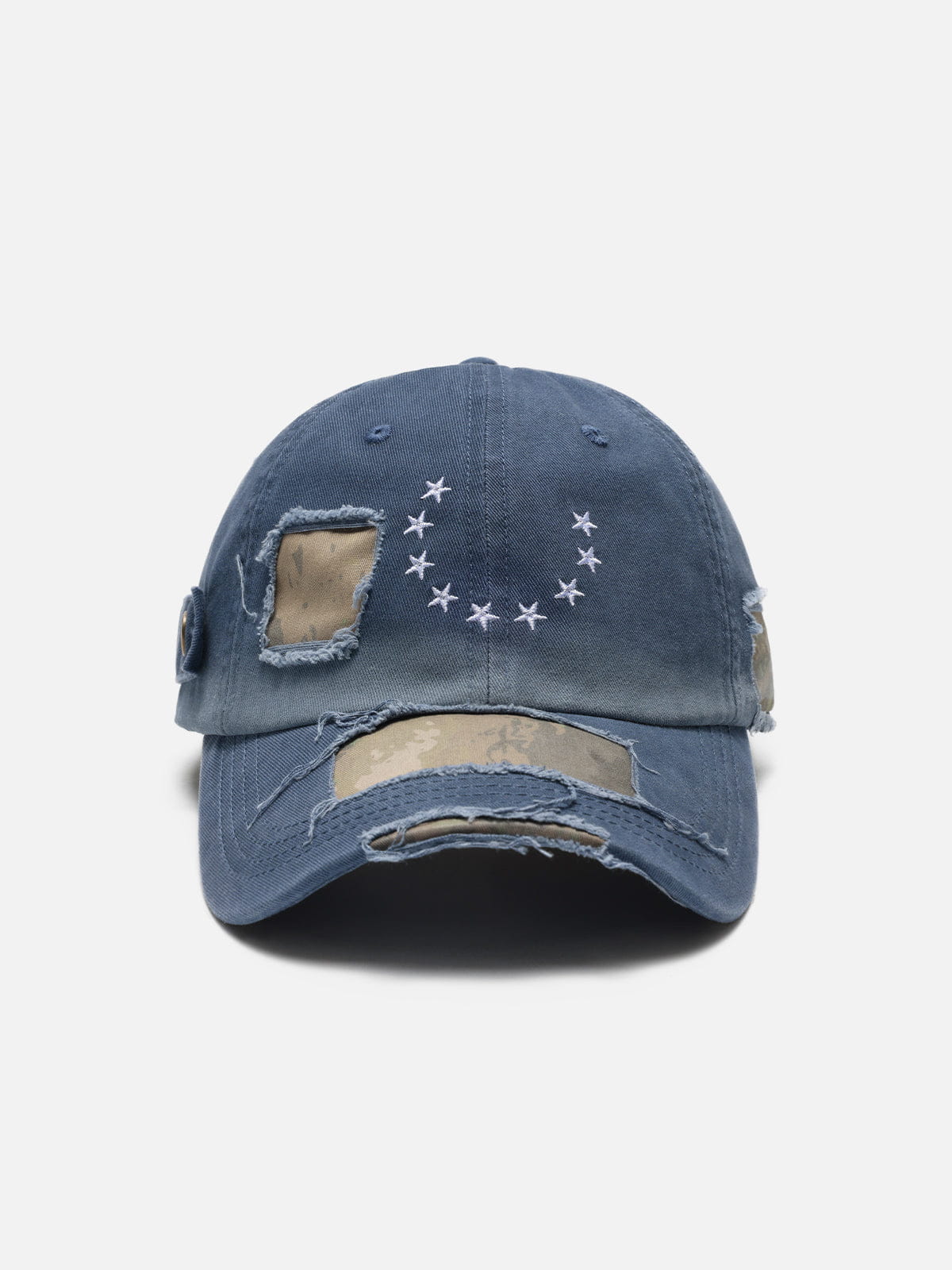Star Patch Distressed Cap-Limited Sale