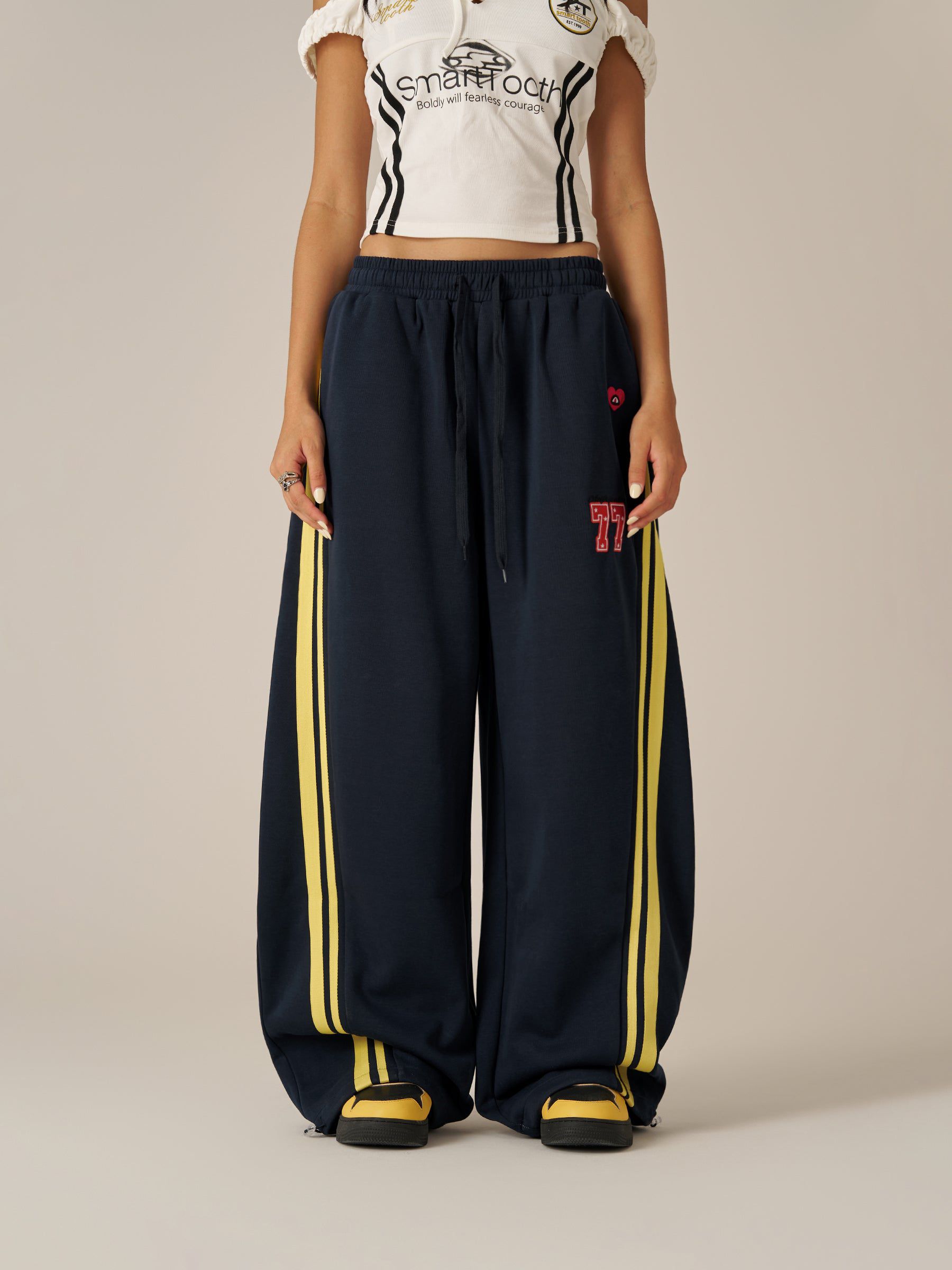 Aelfric Eden Stripe Baggy Barrel Sweatpants-Limited Sale