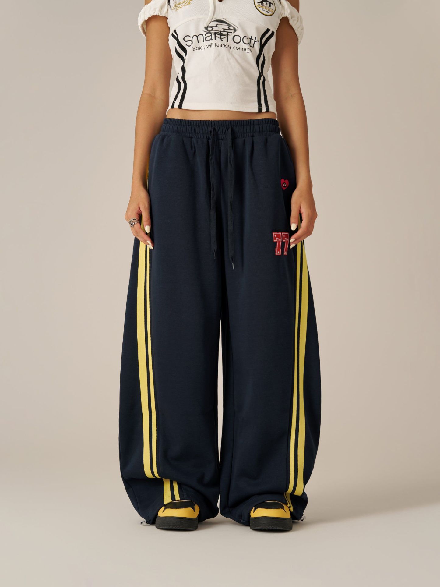 Aelfric Eden Stripe Baggy Barrel Sweatpants-Limited Sale