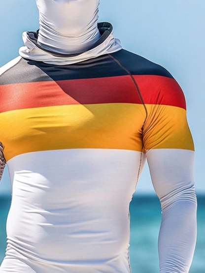 Men's Outdoor Sun Protection Breathable Cool Hooded Sun Protection Long-Sleeved Top-Limited Sale