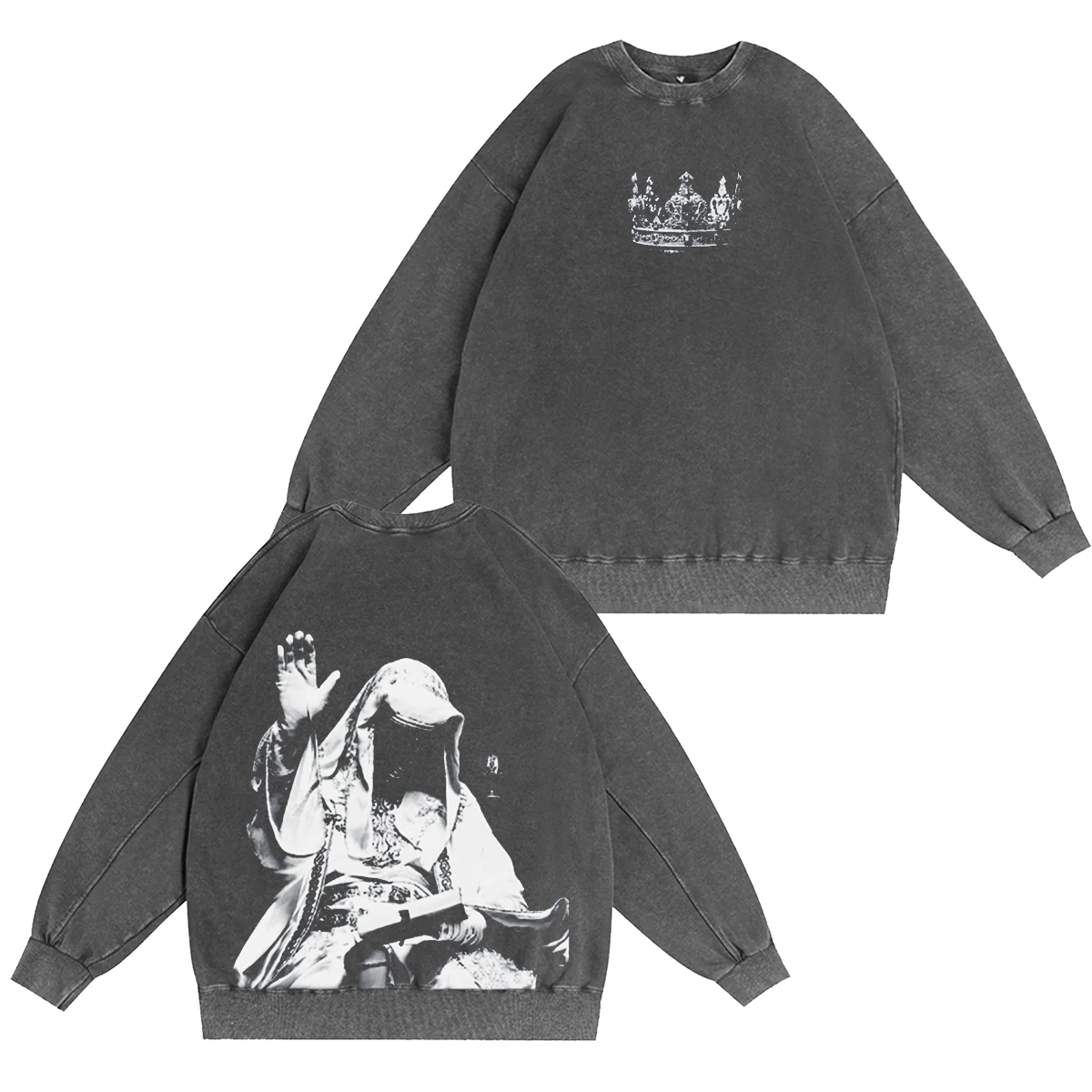 King Baldwin IV Vintage Washed T-shirt/Crewneck/Hoodie-Limited Sale