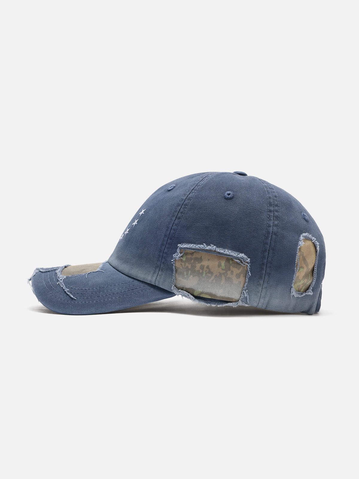 Star Patch Distressed Cap-Limited Sale