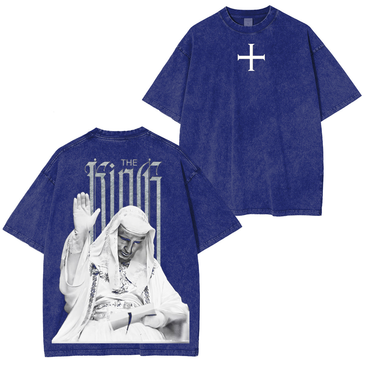 King Baldwin IV Vintage Washed T-shirt/Crewneck/Hoodie-Limited Sale