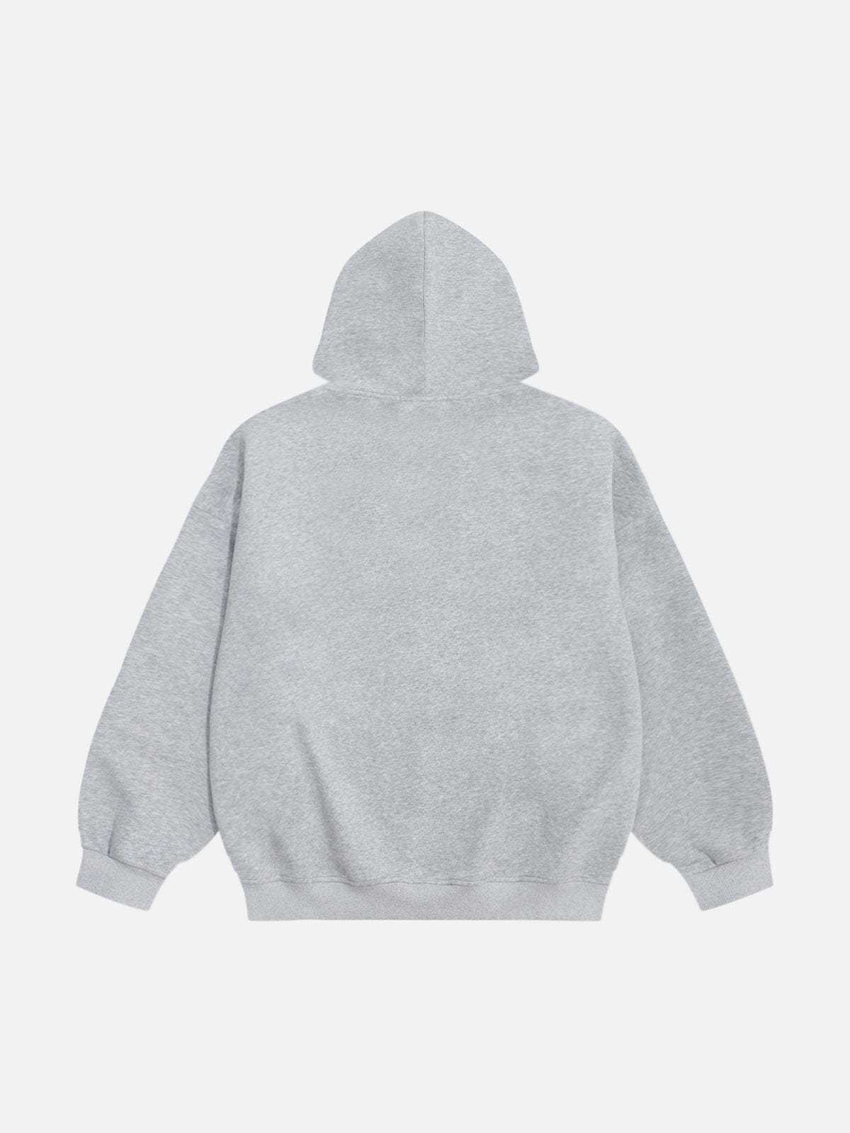 Aelfric Eden Oversized Embroidery Cat Hoodie-Limited Sale