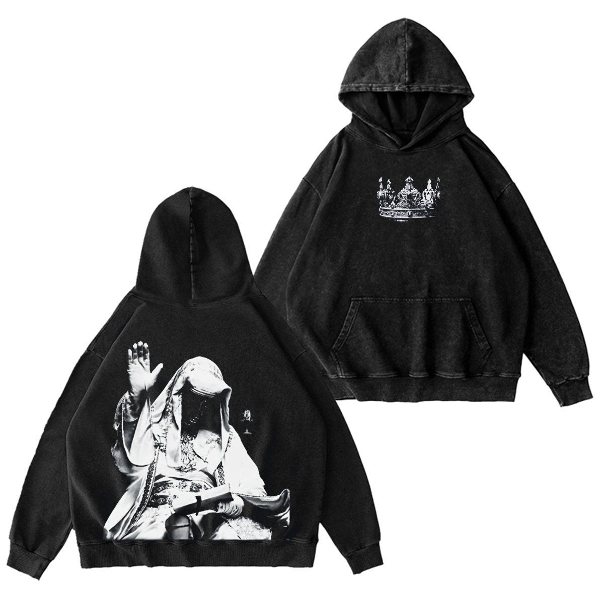 King Baldwin IV Vintage Washed T-shirt/Crewneck/Hoodie-Limited Sale