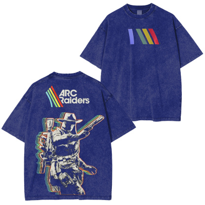 ARC Raiders Vintage Washed T-shirt/Crewneck/Hoodie-Limited Sale